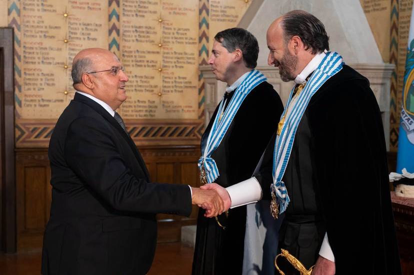 cerimonia di insediamento dei due nuovi Capitani Reggenti della Repubblica di San Marino
